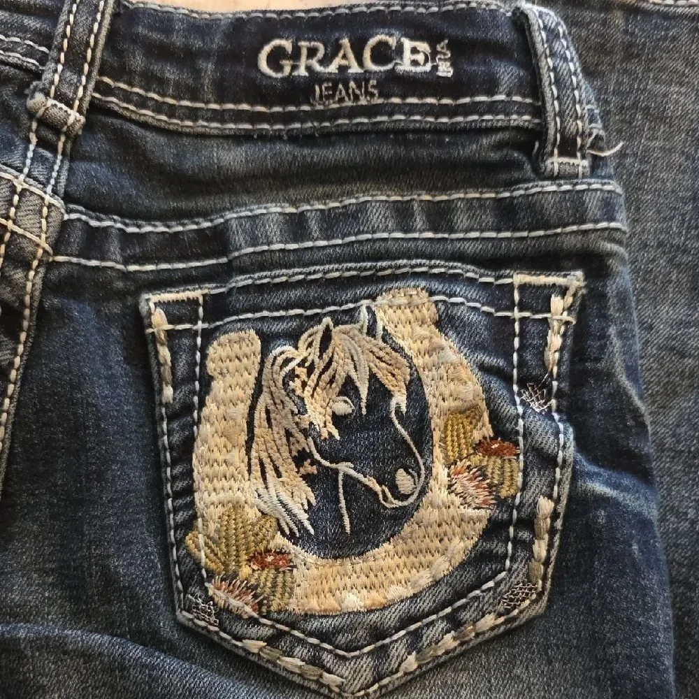 Grace Kids Blue Jeans